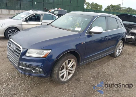 2014 Audi Sq5 3.0T Premium Plus from USA, damaged, VIN WA1VGAFP9EA119799